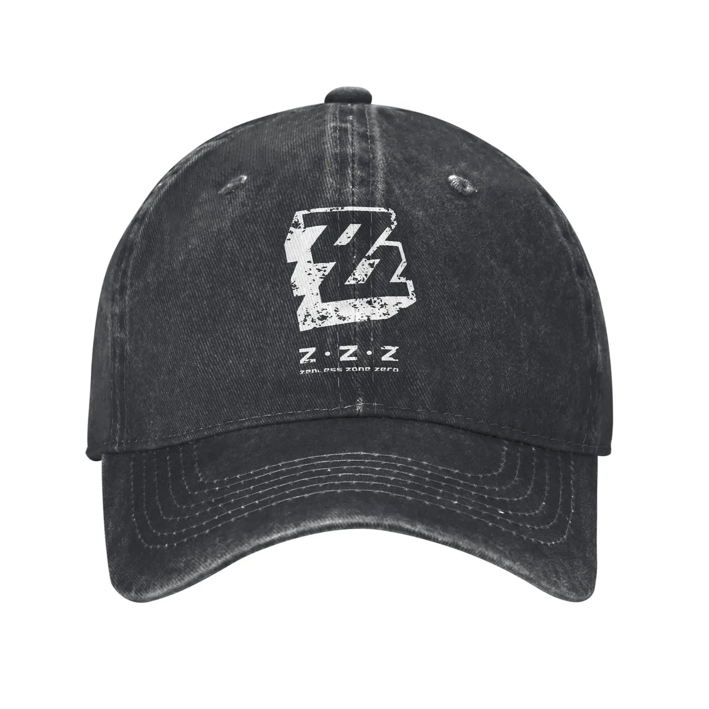 ZZZ Game Vintage Washed Baseball Cap