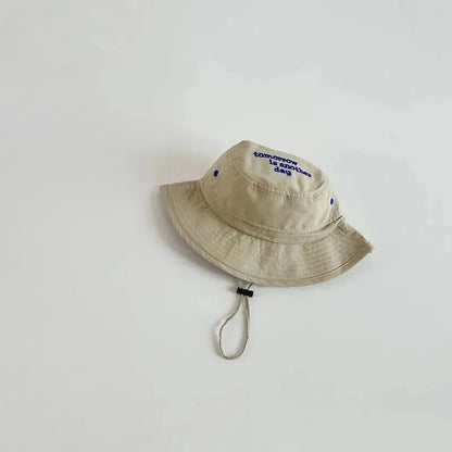Quick Dry Solid Color Baby Bucket Hat