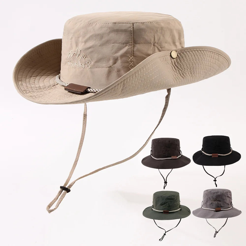 Unisex Summer Breathable Fisherman Bucket Hat