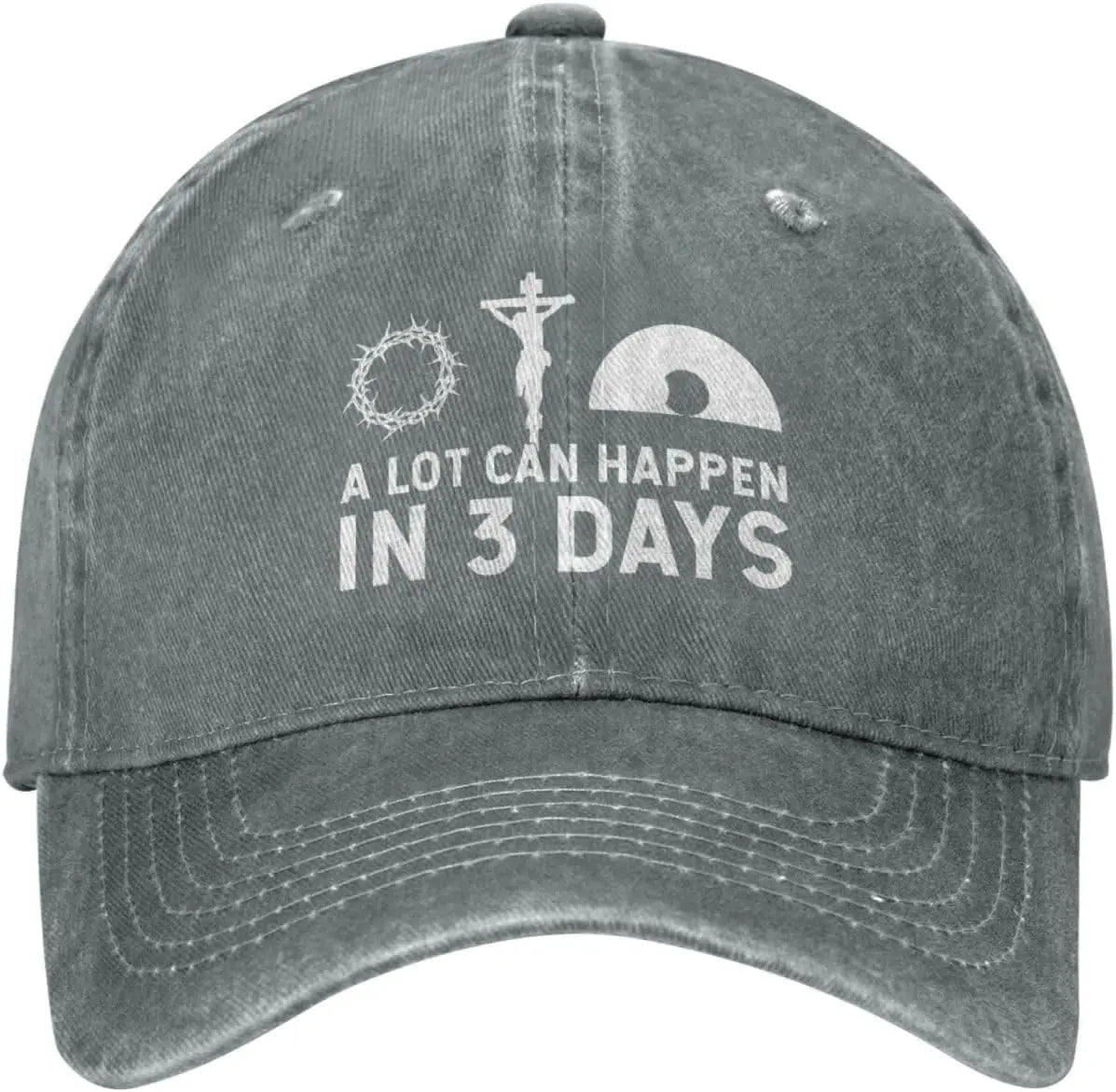 A Lot Can Happen In 3 Days Baseball Cap