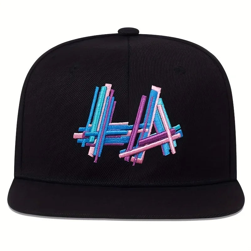 Unisex LA Letter Embroidery Hip-hop Hats