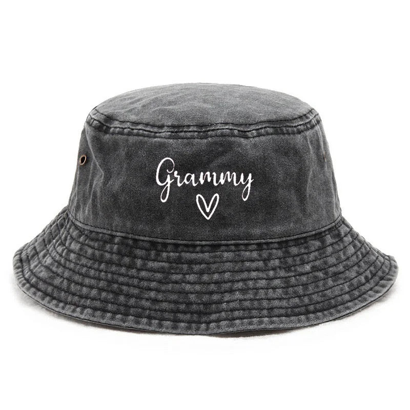 Vintage Washed Cotton Concert Bucket Hat