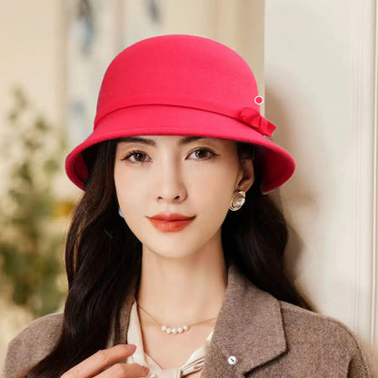 Retro British Wool Fisherman Bucket Hat