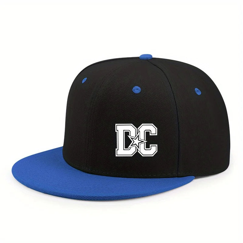 Unisex Letter Print Hip Hop Snapback Cap