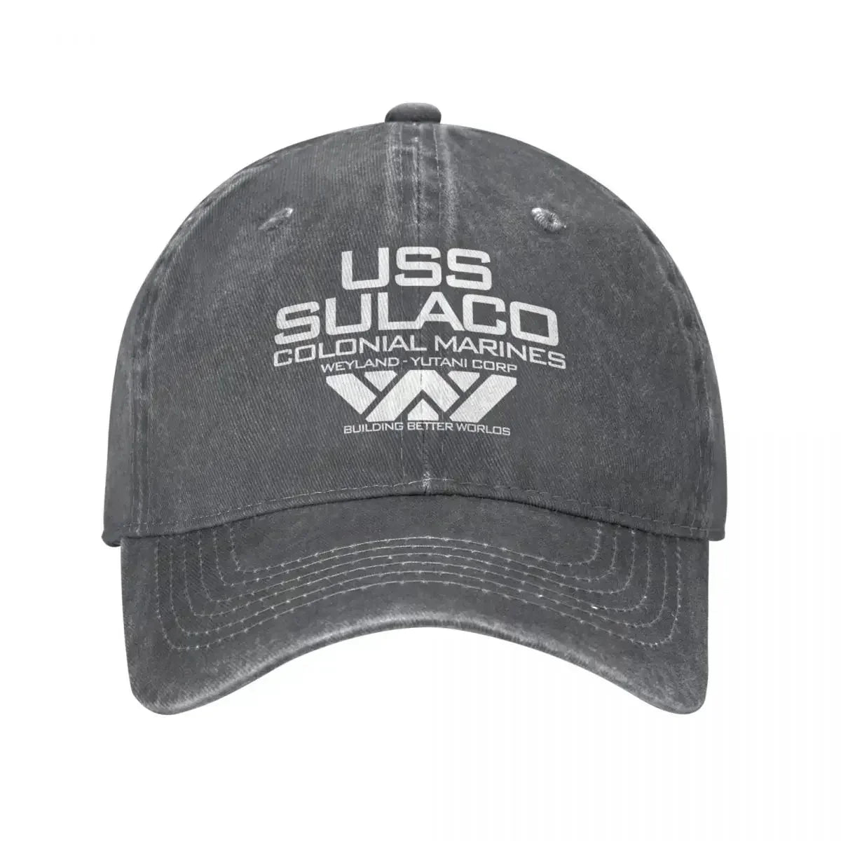 Vintage Nostromo Alien Colonial Marines Snapback Baseball Cap