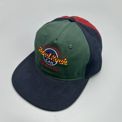 Street Color Block Letter Snapback Cap