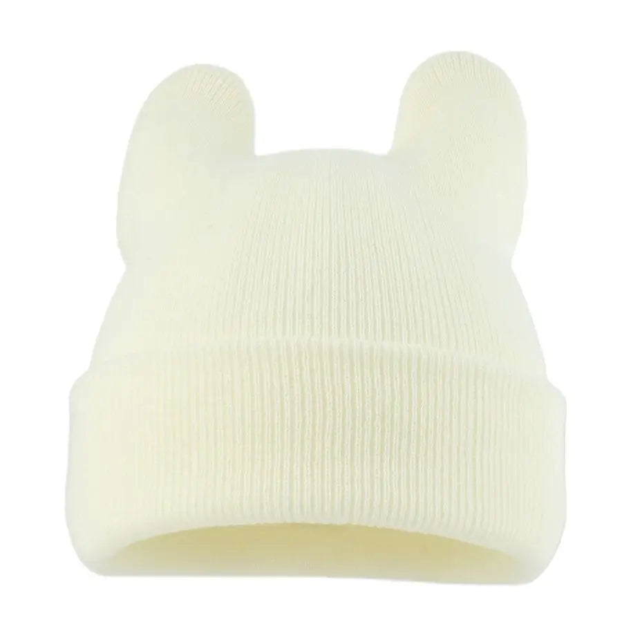 Korean Cute Cat Ear Knit Bucket Hat