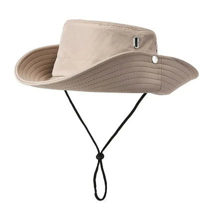 Unisex Large Brim Breathable Fishing Bucket Hat