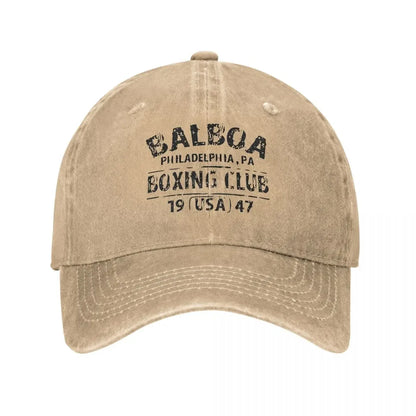 Vintage Balboa Boxing Club Washed Baseball Cap