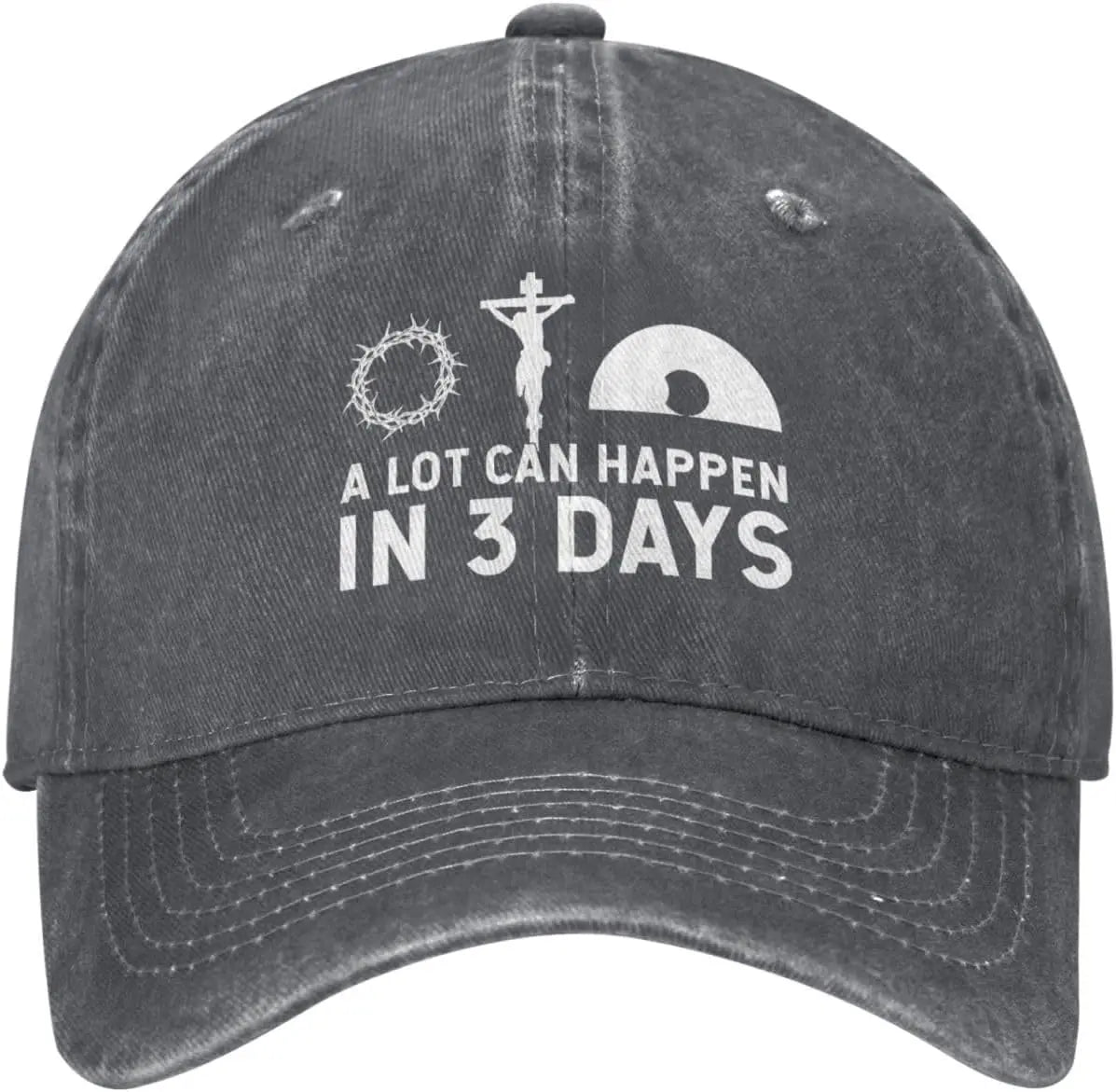 A Lot Can Happen In 3 Days Baseball Cap