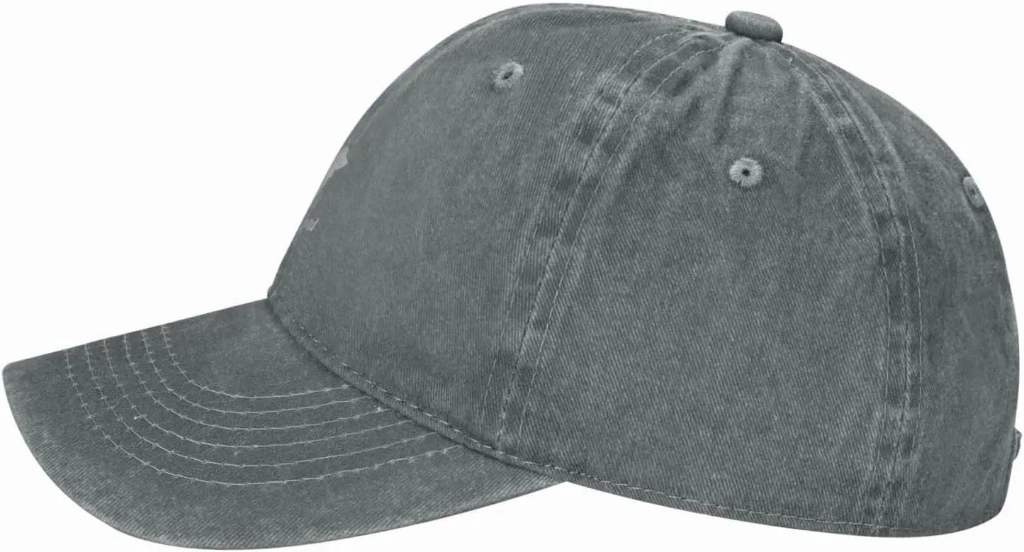 Casual Cotton Basset Hound Silhouette Baseball Cap