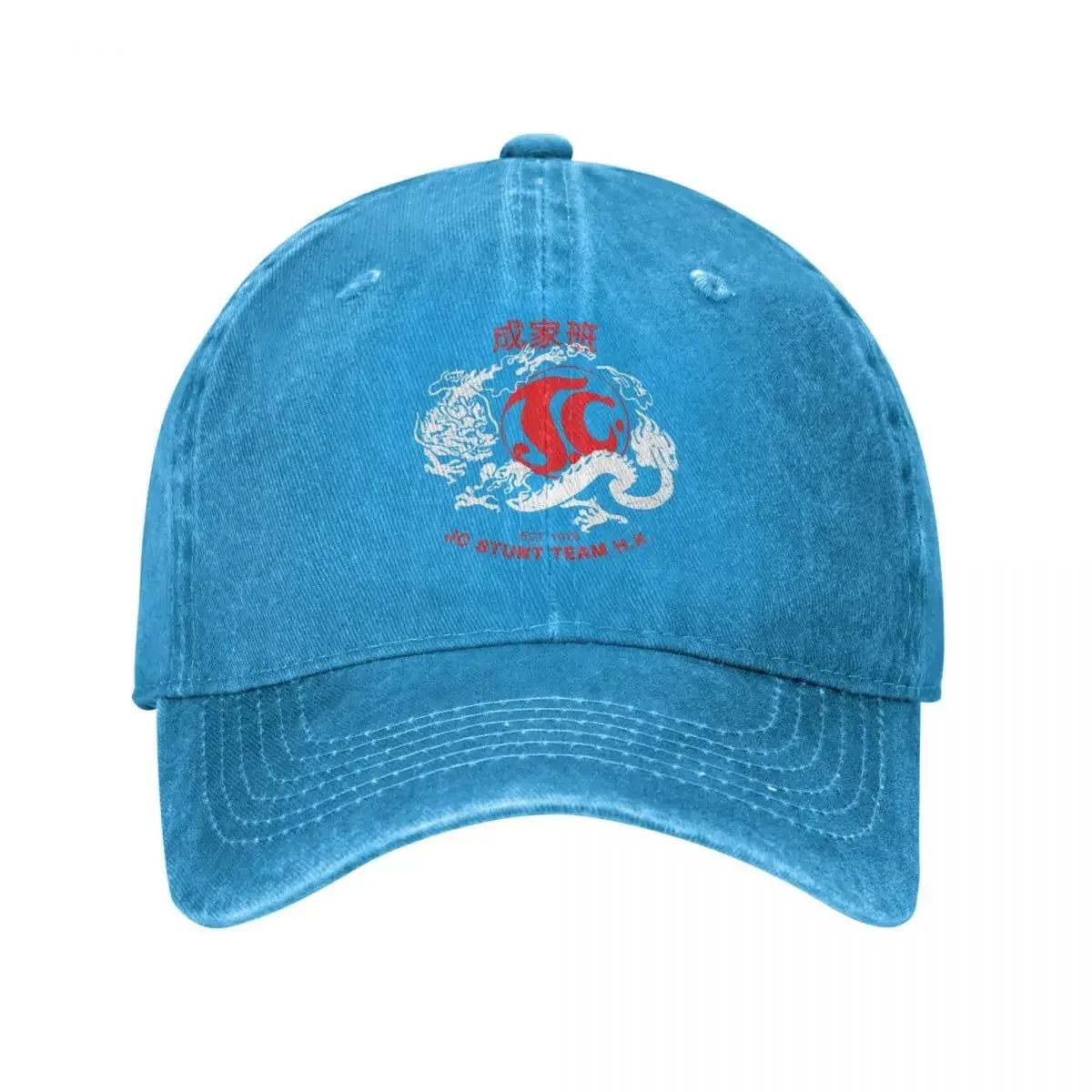 Jackie Chan Stunt Team Distressed Baseball Cap