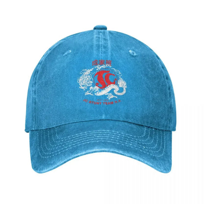 Jackie Chan Stunt Team Distressed Baseball Cap