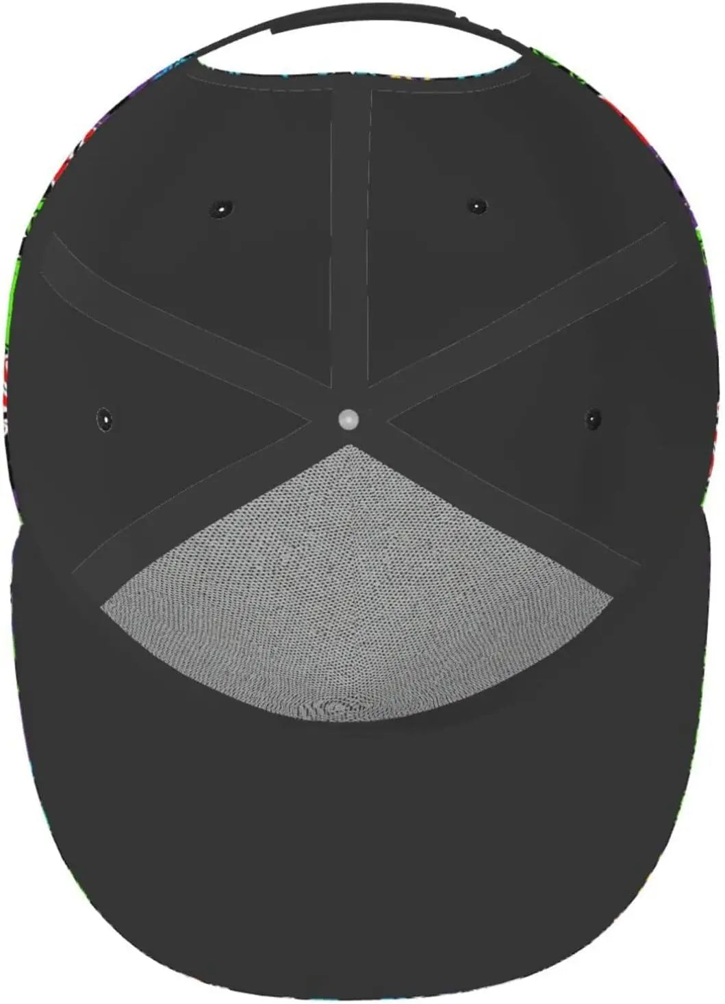 Funny Graffiti Adjustable Flat Bill Snapback Baseball Hat