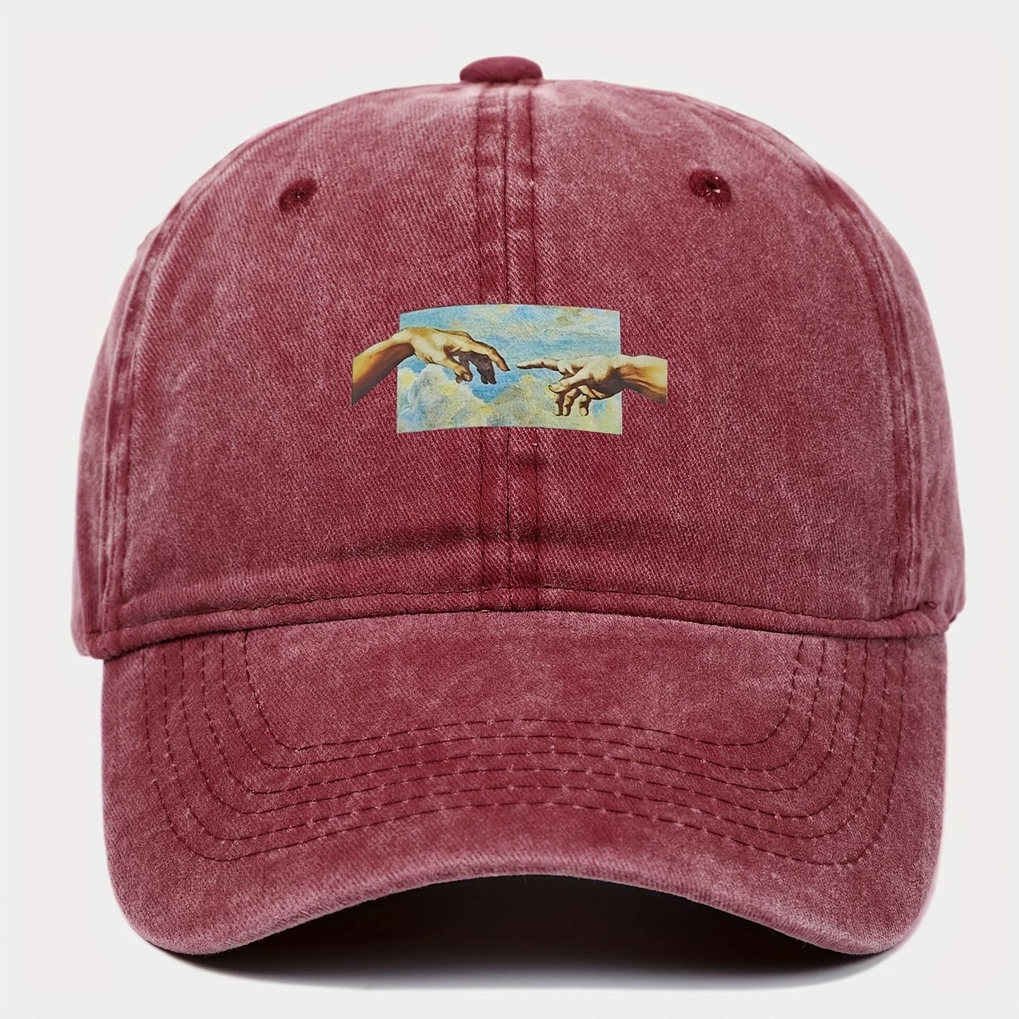 Unisex Vintage Printed Baseball Cap