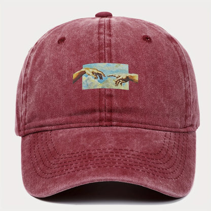 Unisex Vintage Printed Baseball Cap