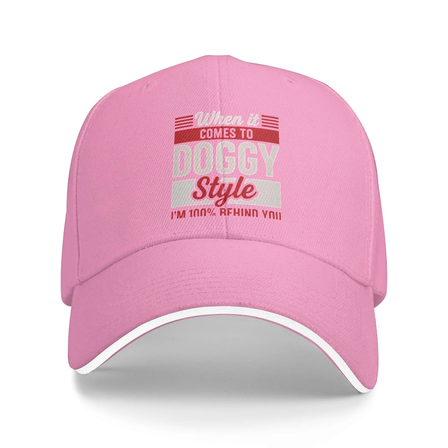 Funny Doggy Style Summer Trucker Baseball Cap