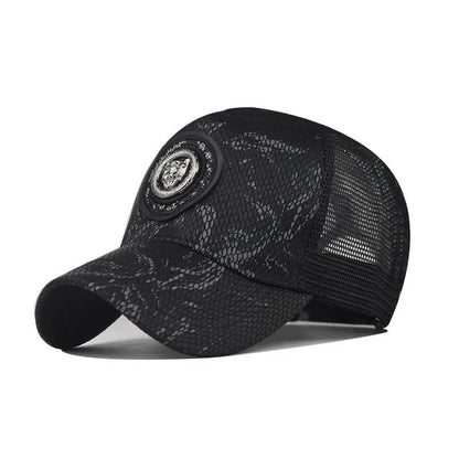 Cheetah Gradient Mesh Baseball Cap