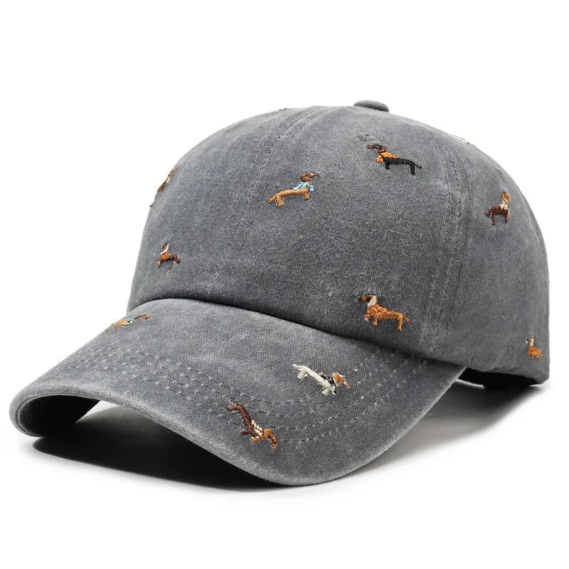 Vintage Washed Australian Wool Distressed Duckbill Baseball Cap