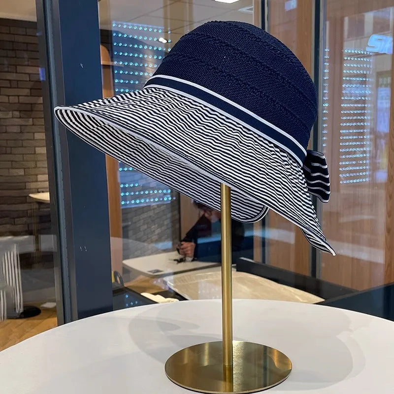 French Style Wide Brim Summer Sun Hat