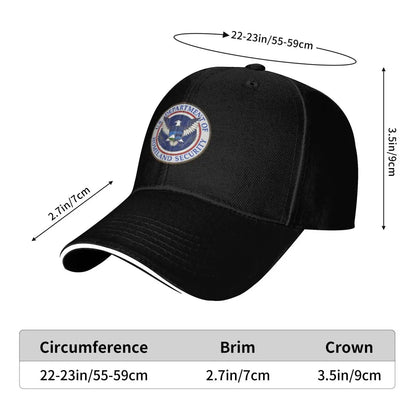 DHS Department Homeland Security Hip Hop Baseball Cap