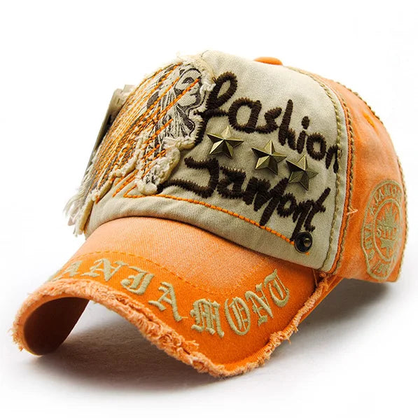 Willow Spike Luxury Letter Casual Baseball Cap
