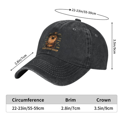 Arc Raiders Goop Distressed Snapback Baseball Cap
