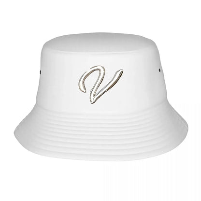 V Shape Graphic Winter Fisherman Bucket Hat