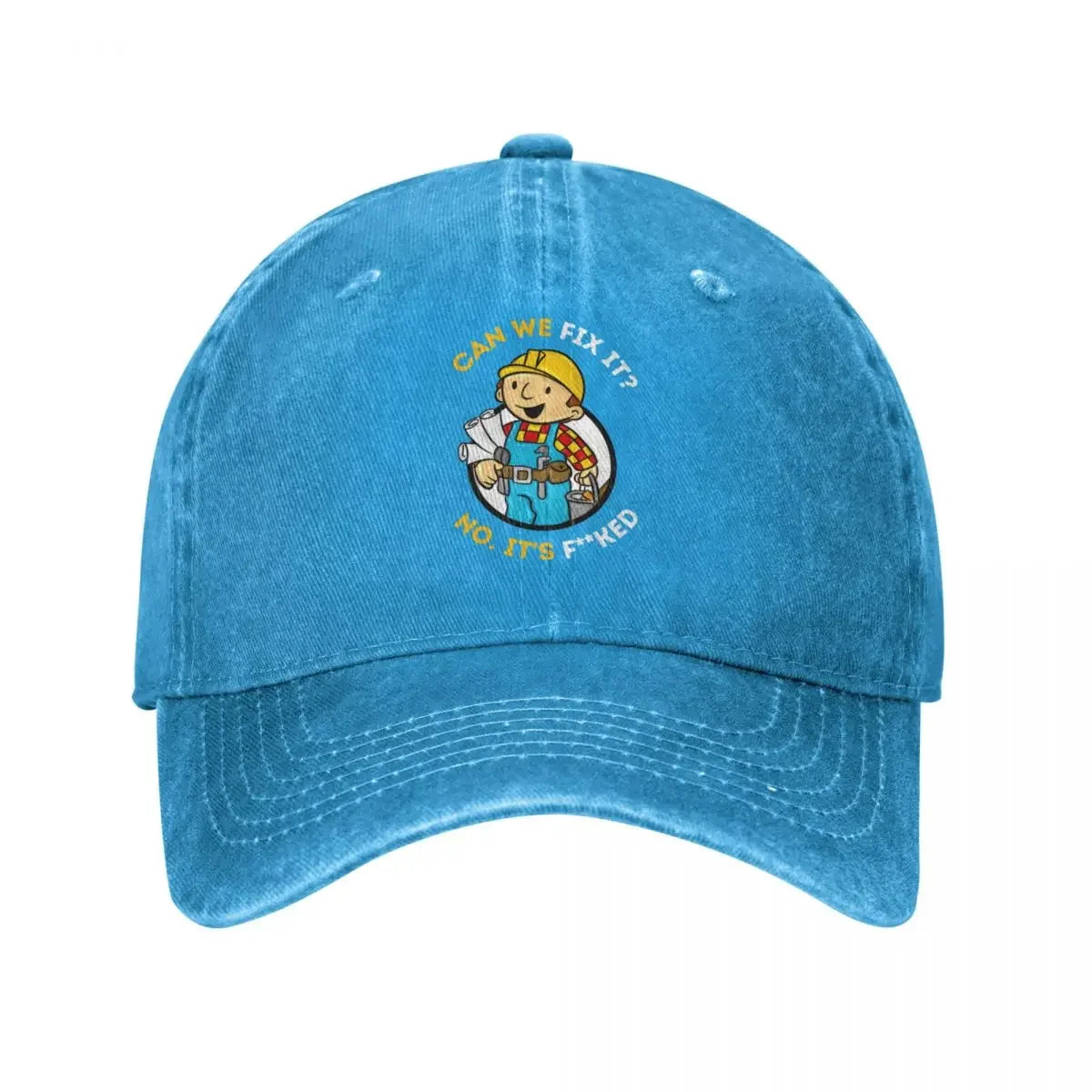 Bob The Builder Distressed Baseball Cap