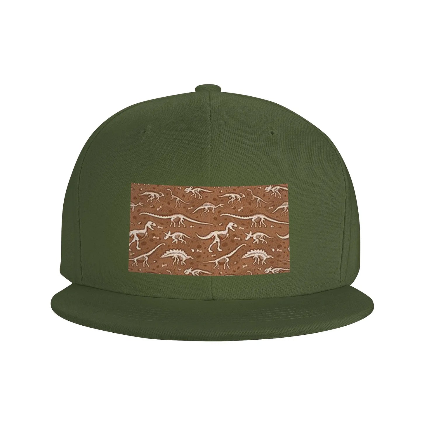 Dinosaur Fossil Halloween Theme Snapback Cap