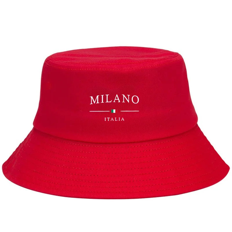 Milano Print Cotton Bucket Hat