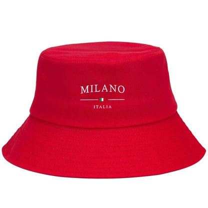 Milano Print Cotton Bucket Hat