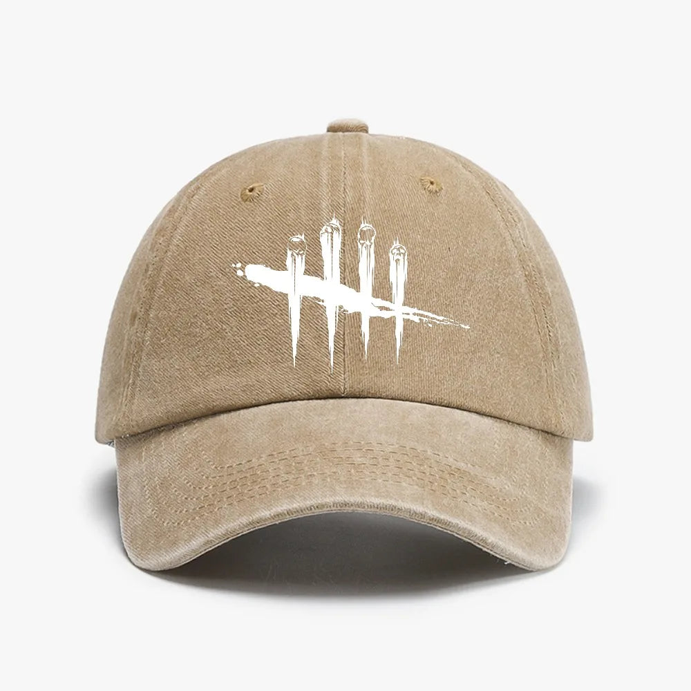 Dead By Daylight Washed Denim Adjustable Baseball Cap