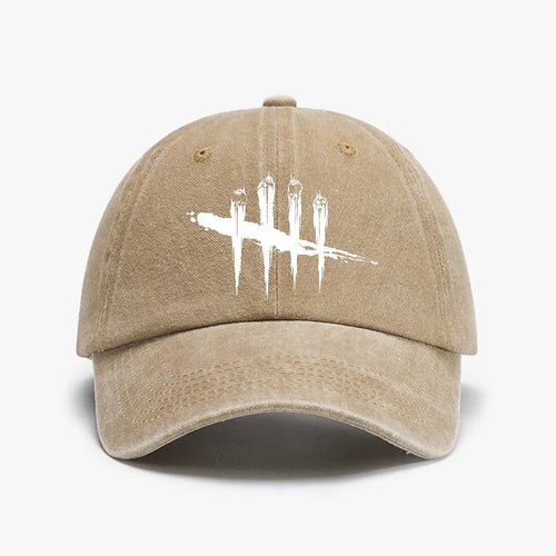 Dead By Daylight Washed Denim Adjustable Baseball Cap