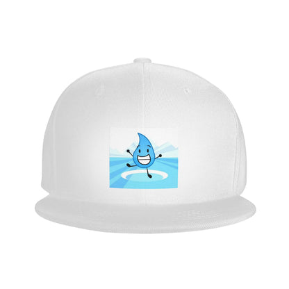 BFDI Teardrop Character Casual Snapback Cap