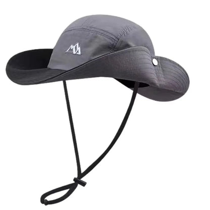 Quick-Dry Adjustable Polyester Bucket Hat