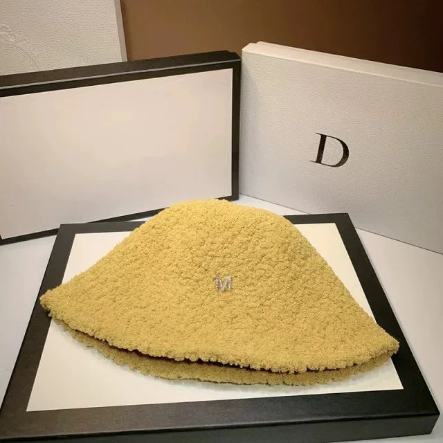 Winter Wool Bucket Hat with Ear Protectors