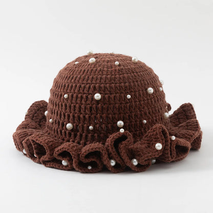 Handmade Crochet Winter Fisherman Bucket Hat