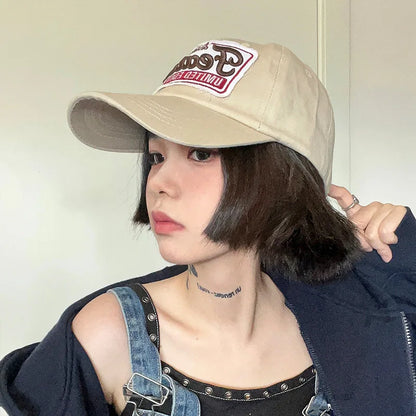 Pink Letter Hip Hop Baseball Cap