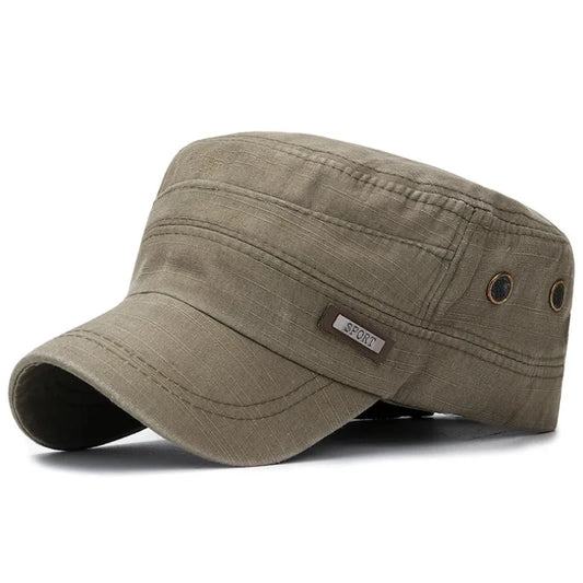 Vintage Washed Military Baseball Cap