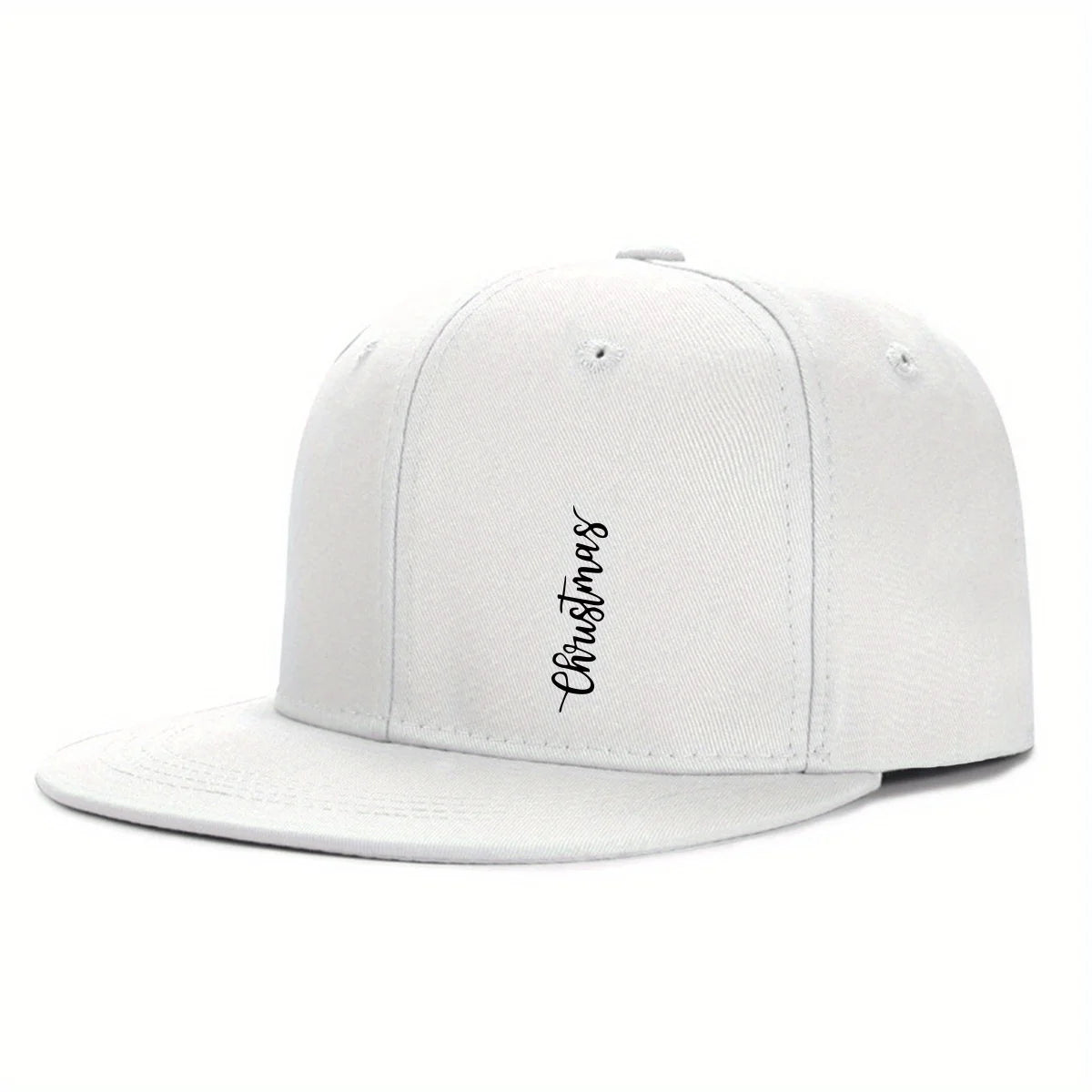 Unisex Printed Breathable Flat Brim Snapback Baseball Cap