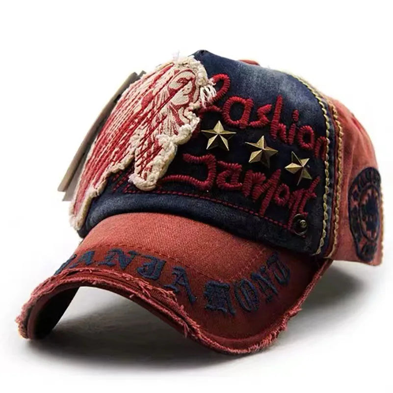 Willow Spike Luxury Letter Casual Baseball Cap