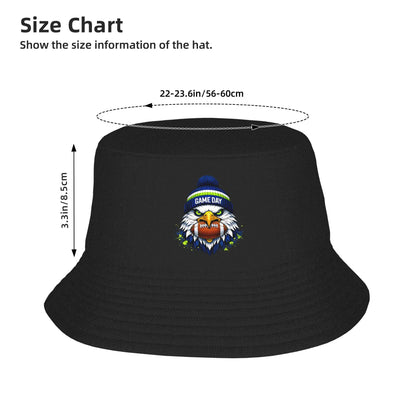 Splash Eagle Summer Casual Travel Bucket Hat