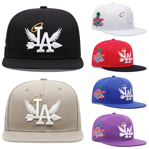 LA Wings Embroidered Mesh Cap