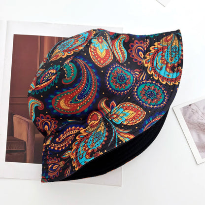 Leaf Pattern Fisherman Bucket Hat