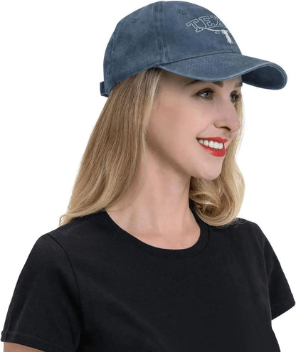 Texas Longhorn Lone Star State Denim Baseball Cap