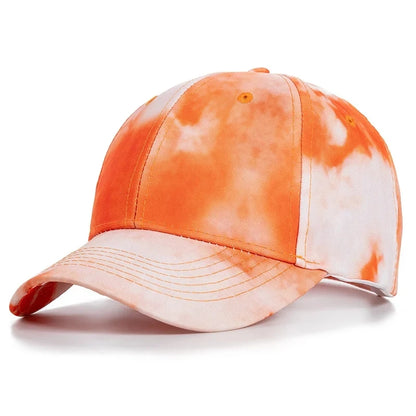 Tie Dye Multicolor Hip Hop Snapback Cap