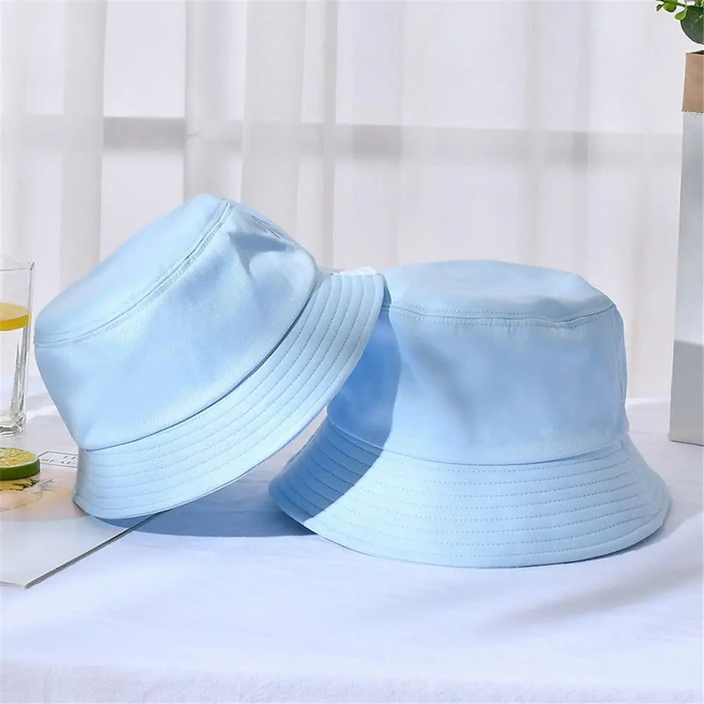 Hat Pure Color Fishing Hunting Cap Men Basin Chapeau Beach Cap