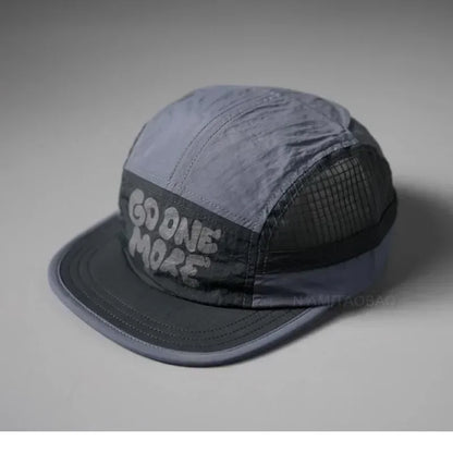 Summer Contrasting Color Quick Dry Mesh Snapback Cap
