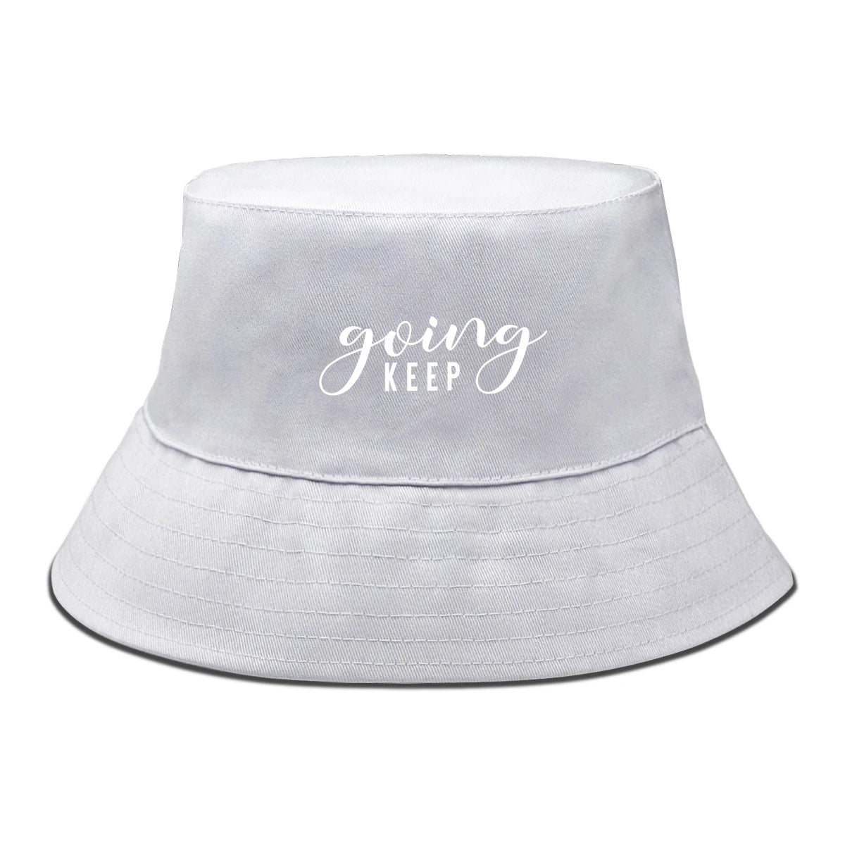 Keep Going Print Bucket Hat